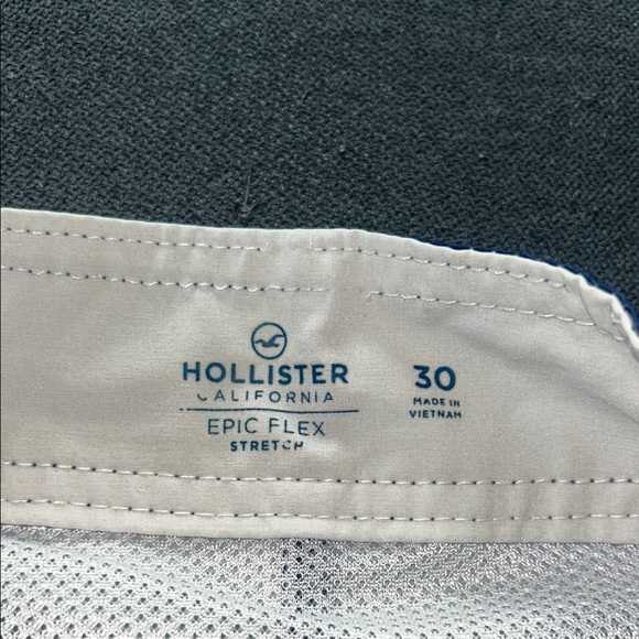 Hollister Blue Gradient Swim Trunks - Picture 5 of 9